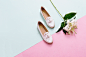 Seira Elves - Styling Creatives : A creative, styling lifestyle studio shoot, featuring everyday women shoewear, in vibrant colours and flatlay style. 