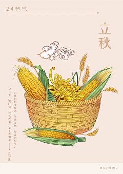 桃子嘤采集到节气：页面素材