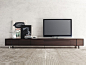 Sectional storage wall PASS-WORD by MOLTENI