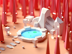 星大角采集到lowpoly