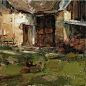 斯洛伐克 印象派画家-蒂博尔·纳吉 风景画作品 - 寂寞心雨的日志 - 网易博客
