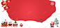 圣诞节狂欢红色淘宝banner 雪人 雪片 雪花 高清背景 背景 设计图片 免费下载 页面网页 平面电商 创意素材