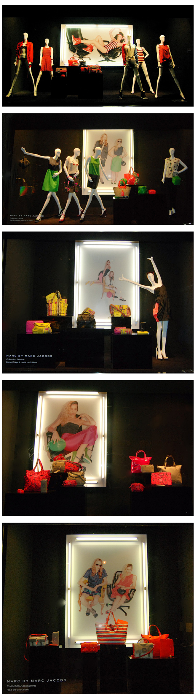 Marc Jacobs 2012橱窗在巴...