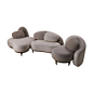 Sofas-Lounge sofas-Seating-Modulair 5807 Sofa-F.LLi BOFFI