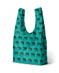 BAGGU 基本款条纹环保袋（Elephant）