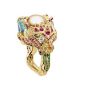 Dior高级珠宝 桃花戒指系列
所属品牌：Dior
所属分类：戒指/指环
产品介绍：
Dior高级珠宝糅合多种物料，创造迷人风格，每款珠宝背后更有深刻的寓意与故事。这些珠宝包括各种尺寸的珍贵宝石、装饰宝石、大量蛋白石；黄金上的高级珠宝