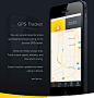 GPS tracker for iPhone and iPad on Behance