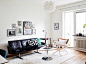 Mid-century modern living room - via cocolapinedesign.com