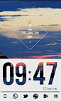 SetSun Android app Homescreen by nemf2bone - MyColorscreen #采集大赛#