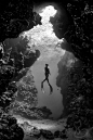 Underwater photography inspiration, via Designspiration