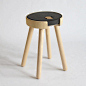极简设计与现代陶瓷下的温暖坐凳~ 
【全球最好的设计，尽在普象网www.pushthink.com】