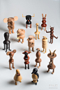 Isidro Ferrer 设计的治愈系木头玩具 -  www.shouyihuo.com