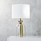 bell jar table lamp | CB2