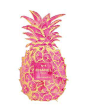 Gold & Pink Pineapple Chanel No5 Print Pineapple by hellomrmoon