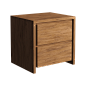 Fisa实木抽屉柜床头柜3D模型（OBJ,FBX,MAX） 