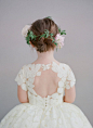 This flower girl dress is a heirloom to treasure forever.