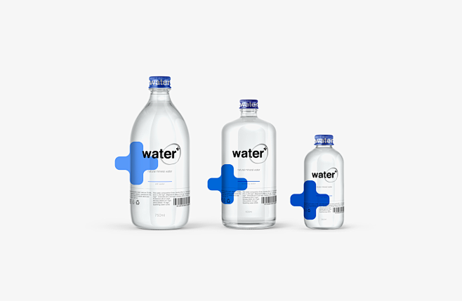 Water + packaging . ...