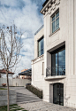 Classic White Concrete House Rebuilt in Stara Zagora, Bulgaria 17