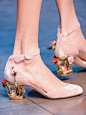 Shoes at Dolce & Gabbana Fall 2013 ​​​​