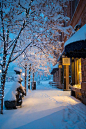 A Lovely Winters Night: 