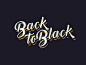 Back to Black Script- Mockuplove : Back to Black is a new and stylish script font that is ready to set your design the center of attention; All eyes on it! This font can be very useful and perfect for you for T-Shirt design, logo, posters, headlines and m