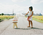 摄影师Toyokazu Nagano给4岁女儿拍摄的创意照片