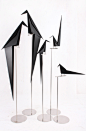 简约现代不锈钢铁艺艺术抽象鸟雕塑摆件样板房别墅客厅电视柜摆件-淘宝网