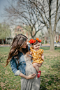 rockstar diaries: Grey Dress and denim jacket cuteness