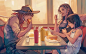 Breakfast at the diner ​​​​