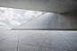 混凝土,户外,停车场,空的,新的_4a1a30b1c_混凝土空间_创意图片_Getty Images China
