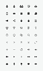 Hotel Pictograms - Full Version by Robert Karpati, via Behance