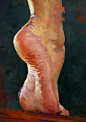 Foot Study, Aaron Griffin : 40 minutes foot study.