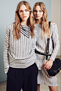 See by Chloé Pre-Fall 2015 | Amanda时尚笔记条纹服饰