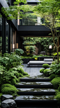 花园设计灵感|现代森系庭院