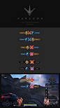 PARAGON - Iconography, UI & HUD - EPIC GAMES : User Interface work for Paragon _命运2 Paragon_T20191129 #率叶插件，让花瓣网更好用_http://ly.jiuxihuan.net/?yqr=10119137#