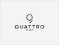 quattro q字母标志 图标 图形 设计 创意 logo 国外 外国 欣赏