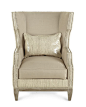 Massoud Jazzy Wing Chair