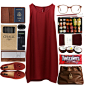 A fashion look from October 2013 featuring J.Crew tights, Lola Rose rings and American Apparel eyeglasses. Browse and shop related looks.