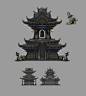 Architecture practice, Pei Gong : Architectural practice for 3D game.