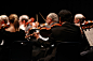 乐团, 交响乐, 阶段, 执行, 表演, 音乐会, 音乐, 小提琴