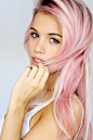 Pink hair