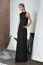 Elegance in Simplicity - long black dress; minimal fashion; understated style // Zaid Affas