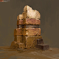 2018Lesson03_Rock Block Study, Dongjun Lu : Hi guys,
This is a tutorial from last month. 
2 hours real time tutorial for the beginner of showing how to paint a rock block without using any texture. If you are looking for the material study, this may suit 