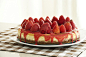 Strawberry-Topped Cheesecake #赏味期限#