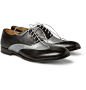 Maison Martin Margiela Painted Leather Wingtip Brogues | MR PORTER