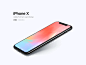 iPhone X Live-Mockup Freebie - Mockuplove : An iPhone X mockup which has a better smart-layer separation for customizing the device or background. Nice job bone by Drew Endly.