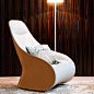 设计师家具椅北欧经典家具肥仔椅熊猫椅定制椅休闲椅玻璃钢家具-淘宝网