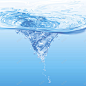 蓝色透明水下漩涡背景 摄影照片 设计图片 免费下载 页面网页 平面电商 创意素材 png图片