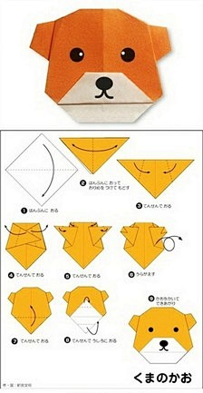 【简单易学的小动物折纸】虽然步骤是用日文...