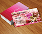flowery 25 Free Business Card Design Templates #采集大赛#